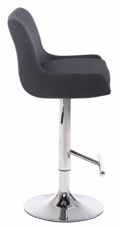 2er Set Barhocker Club Kunstleder Chrom Schwarz -CLP 590bbf84 4dee 484f 86fc 0ed71b1cf816