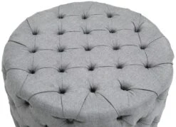 Sitzhocker Drancy Stoff XL Grau -CLP 5b1c6a16 9d61 4133 9732 e6913a70d896