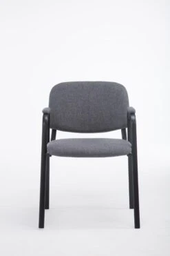 Besucherstuhl Ken PRO Stoff Grau -CLP 5c8ef012 49f4 4369 a04a f627def46e88