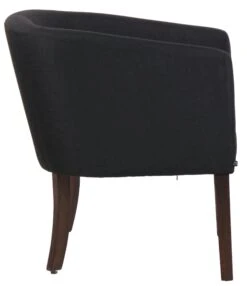 Sessel Nemea Stoff Antik Schwarz -CLP 60c96174 f83e 4061 88fb e43d940a4144