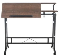 Schreibtisch Telford Walnuss/schwarz -CLP 615df4af 5244 442e b350 5ba9db5a2351