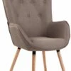 Lounger Ashford Stoff Natura Taupe
