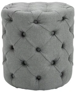 Sitzhocker Drancy Stoff XL Grau -CLP 6685f2bd 0b91 4736 98ac 9ec0ebcf3c93 1