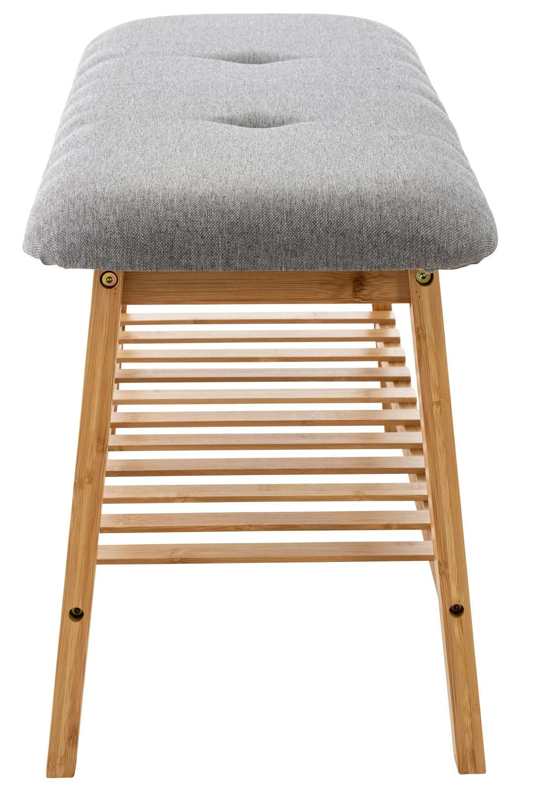 Sitzbank Marne Stoff Square 90 Cm Grau 7 Sitzbank Marne Stoff Square 90 Cm Grau – Bild 7