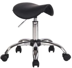 Arbeitshocker Augsburg Schwarz