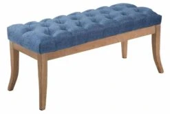 Sitzbank Ramses Stoff Antik-hell 100 Cm Blau