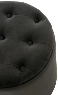 Sitzhocker Pantin Samt Schwarz -CLP 73ebdaca fa5f 45a5 9b1d 7d6086b67310