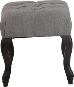 Sitzhocker Brest Stoff Antik-dunkel Grau -CLP 76b85b1a 6c72 4942 8eab 1f42368e2a78 1