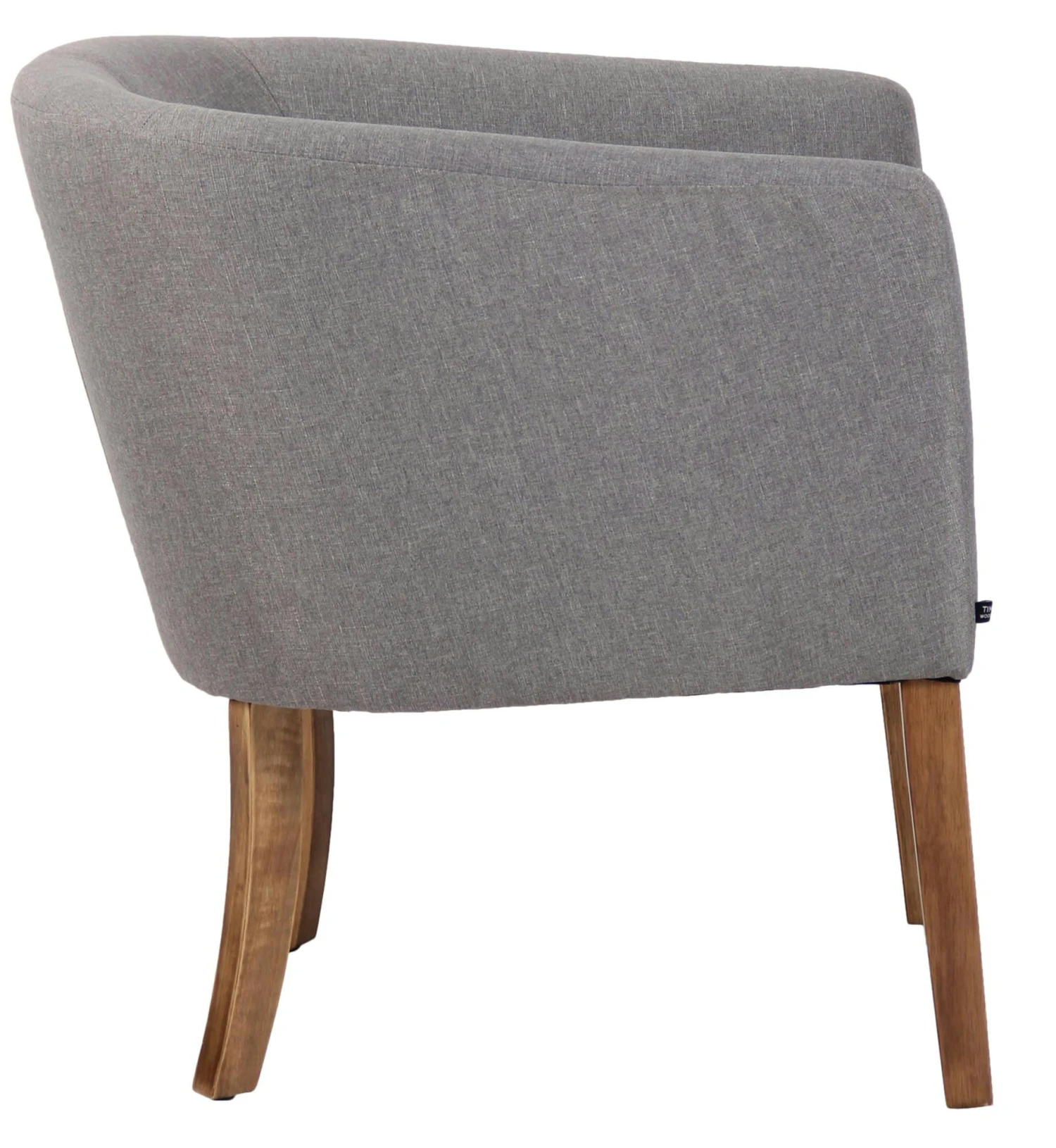 Sessel Nemea Stoff Antik-hell Grau 7 Sessel Nemea Stoff Antik-hell Grau – Bild 7