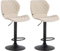 Barhocker Cork Stoff Schwarz Creme -CLP 8328c343 baba 4154 917e 76ec38290bf7