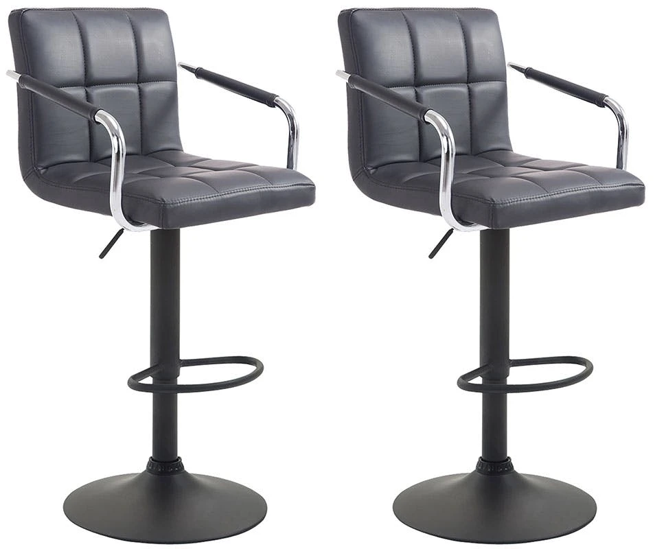 2er Set Barhocker Lucy V2 Schwarz Schwarz 1 2er Set Barhocker Lucy V2 Schwarz Schwarz