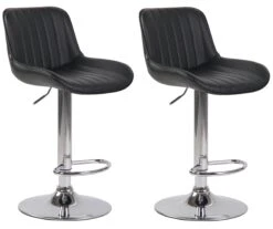 2er Set Barhocker Lentini Kunstleder Schwarz Grau 11 2er Set Barhocker Lentini Kunstleder Schwarz Grau -CLP 840d5d5f c2f4 4ca3 9a11 4f20fb0e8162