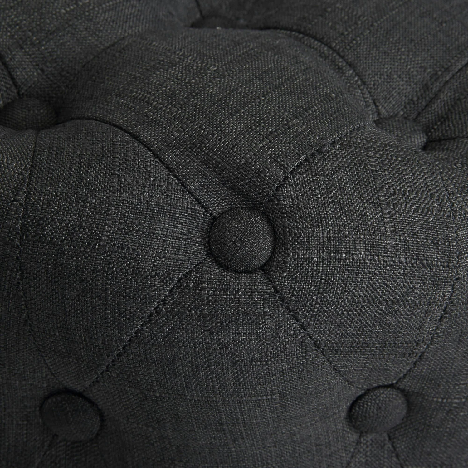 Sitzhocker Medan Stoff Dunkelgrau 6 Sitzhocker Medan Stoff Dunkelgrau – Bild 6