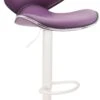 Barhocker Las Vegas V2 Weiß Lila