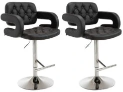 2er Set Barhocker Dublin Grau -CLP 92ef4fee c9cb 4a0b 8760 41b79213c8c5