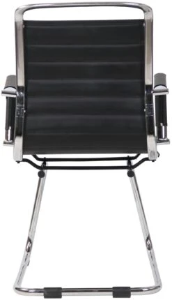 Besucherstuhl Balve Kunstleder Schwarz -CLP 936b532a 60a6 4672 b5dc 4bd0c91e521d