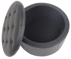 Sitzhocker Evora Kunstleder Schwarz -CLP 9399ee0f 5dee 43e5 8383 dd5accc8b715