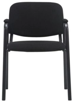 4er Set Besucherstühle Ken PRO Stoff Schwarz -CLP 98ae4e31 2b58 4404 93de aba7a65e4a5d