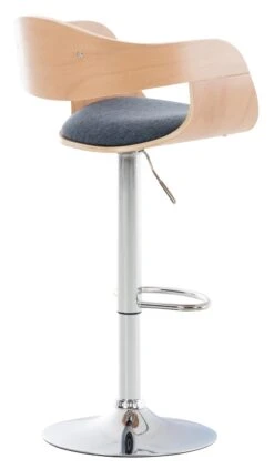 2er Set Barhocker Kingston Stoff Natura/blau -CLP 9d631284 8b0e 4d80 be47 21872e55e388