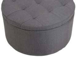 Sitzhocker Evora Stoff Dunkelgrau -CLP 9ed96272 9cab 4de5 ae0d 5ce9f1d9ac75