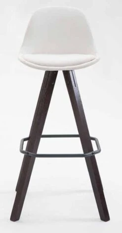 2er Set Barhocker Franklin Vollgepolstert Kunstleder Square Cappuccino (eiche) Weiß -CLP 9fce50c0 8c24 45ea b293 bd6fc4c8df53