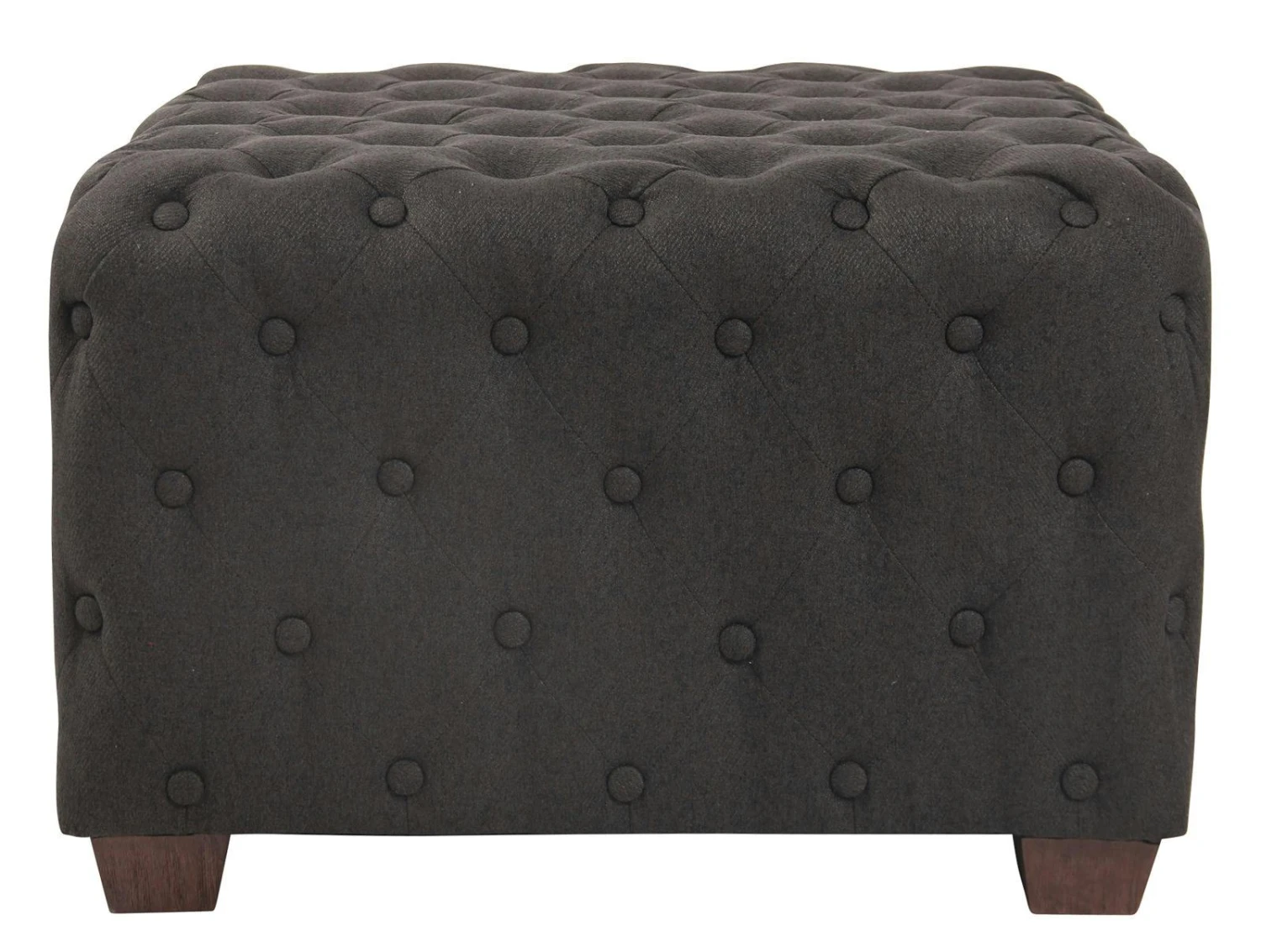 Sitzhocker Nimes Stoff Dunkelgrau 6 Sitzhocker Nimes Stoff Dunkelgrau – Bild 6