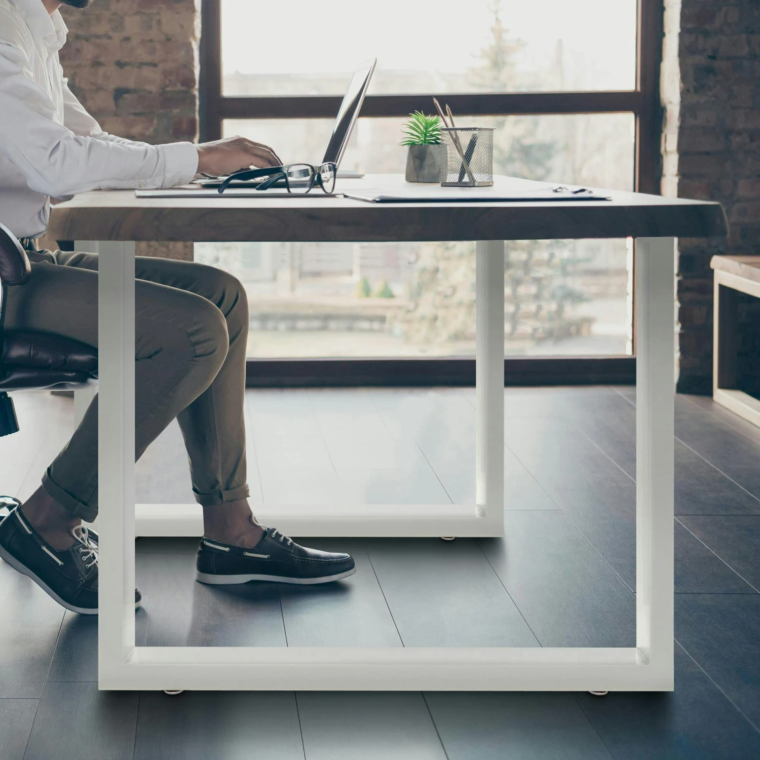 2x Tischbeine Velden 90 Cm Weiß 6 2x Tischbeine Velden 90 Cm Weiß – Bild 6