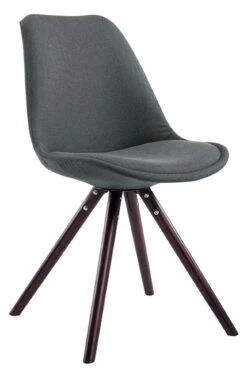 Besucherstuhl Toulouse Stoff Rund Cappuccino (eiche) Grau -CLP a8ffe050 cf17 40a2 9d98 86b3c77d6c43