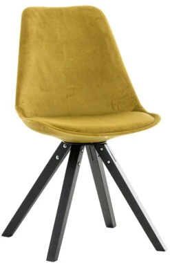 Stuhl Pegleg Samt Rund Schwarz Gelb 10 Stuhl Pegleg Samt Rund Schwarz Gelb -CLP aa8c429a 221c 47d4 ad5d aec7e2c579d6