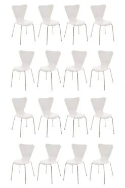 Besucherstuhl Calisto Weiß -CLP abd1a14e 80c8 421a 9502 763e4f2311e1