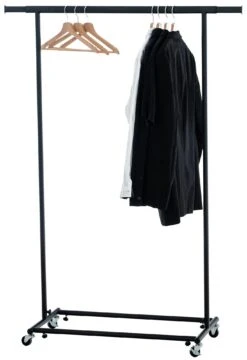 Garderobenständer Dewas Schwarz