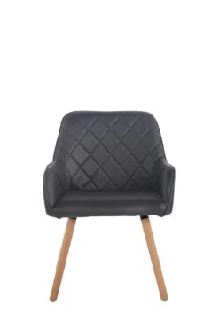 Esszimmerstuhl Wellington Kunstleder Natura Schwarz -CLP b342c558 308a 4096 8275 471a745c6d19