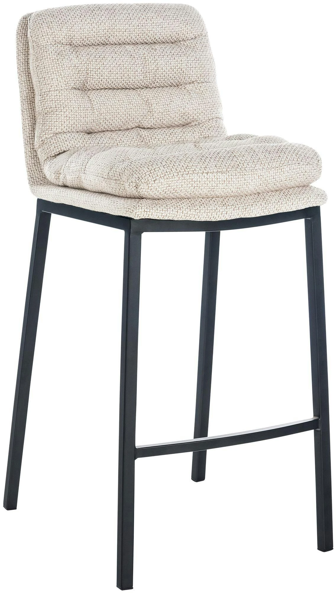 Barhocker Dundalk Stoff Schwarz Terrabraun 4 Barhocker Dundalk Stoff Schwarz Terrabraun – Bild 4