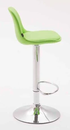 2er Set Barhocker Kiel Vollgepolstert Kunstleder Chrom Grün -CLP b79bf4fb 30a4 4c36 8654 3816da52c7bf