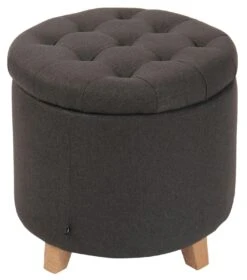 Sitzhocker Naila Samt Dunkelgrau 13 Sitzhocker Naila Samt Dunkelgrau -CLP b7bd3f5d 91a8 493a a3cf 5c39a617aca7 5