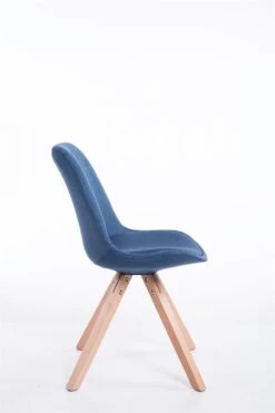 Besucherstuhl Toulouse Stoff Natura Square Blau -CLP b8d11134 c61c 4d15 9996 c55bbbfd53fa