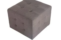 Sitzhocker Melbourne Stoff Dunkelgrau -CLP b98b4e8f ce97 4ffa a197 d67320de93a2