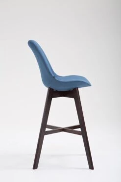 Barhocker Cannes Stoff Cappuccino Blau -CLP c2b05753 9168 4c25 a116 4c0a09f70458