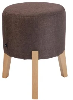 Sitzhocker Emmen Stoff Dunkelgrau -CLP c2d6bab0 6015 42df b07a 6229b2fa678b