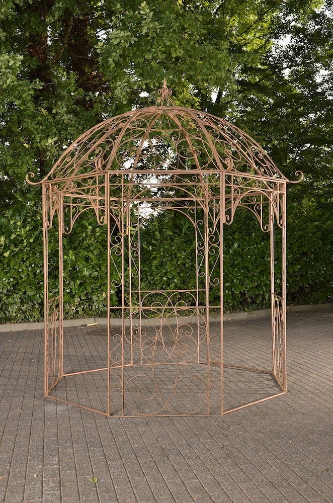 Pavillon Leila Antik Braun 7 Pavillon Leila Antik Braun – Bild 7