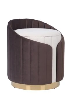Hocker Nantes Stoff Braun -CLP c3ab7dab 4919 4532 881f bb59c4cf4ef2