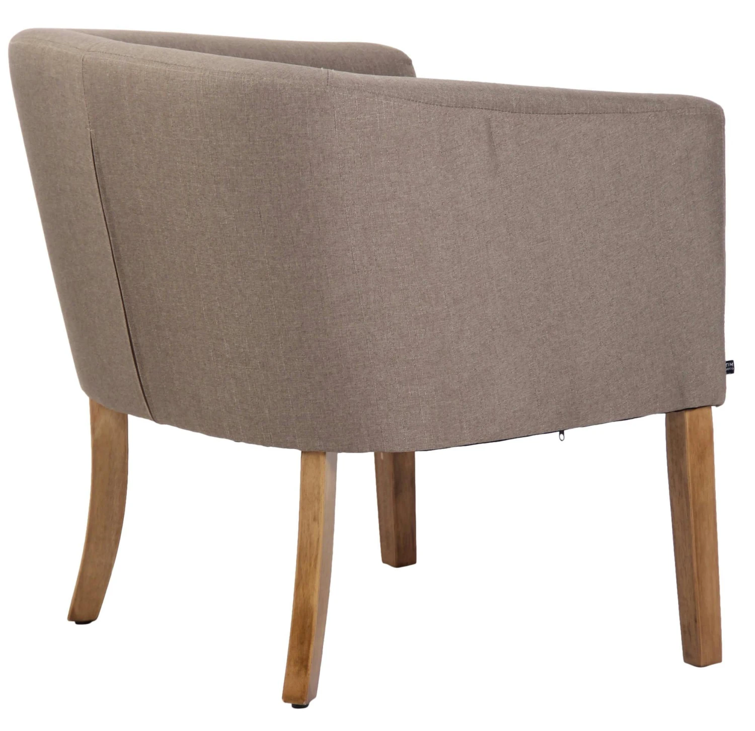 Sessel Nemea Stoff Antik-hell Taupe 6 Sessel Nemea Stoff Antik-hell Taupe – Bild 6