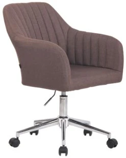 Bürostuhl Filton Stoff Braun