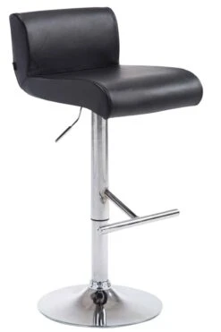 Barhocker California Schwarz