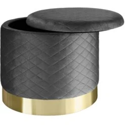 Sitzhocker Evora Kunstleder Braun -CLP c893ec0e 6ecf 4043 a1c4 71f177914a39 1