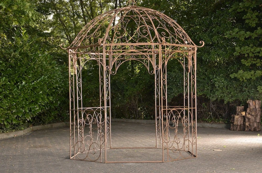 Pavillon Leila Antik Braun 1 Pavillon Leila Antik Braun