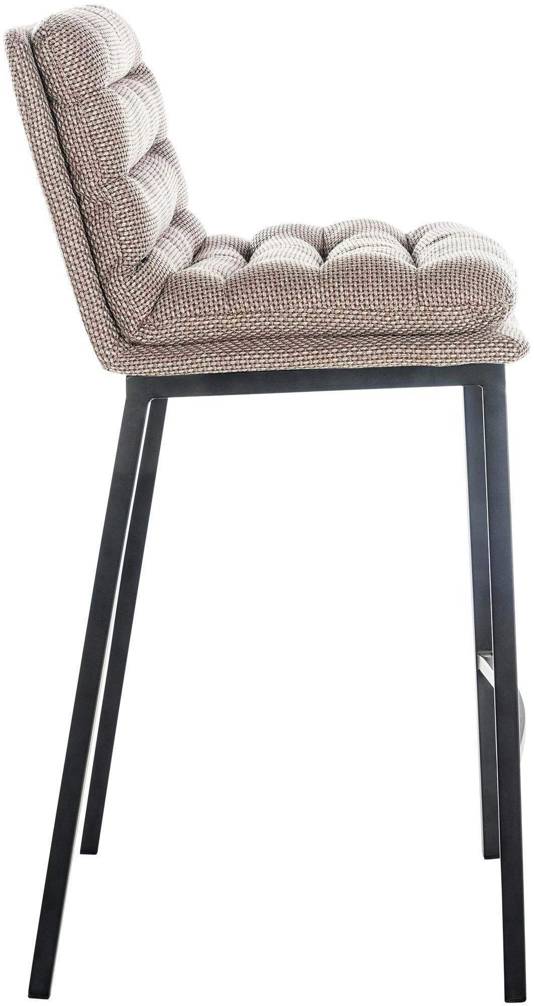 Barhocker Dundalk Stoff Schwarz Terrabraun 7 Barhocker Dundalk Stoff Schwarz Terrabraun – Bild 7