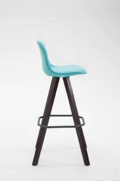 Barhocker Franklin Vollgepolstert Kunstleder Square Cappuccino Blau -CLP cce78dfc cdb4 4ce6 b455 73701447e96b