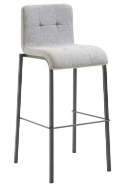 Barhocker Kado Stoff Square Schwarz Rot -CLP ce8aa675 de6a 4726 a7f6 2e6593030da1