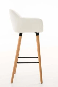 2er Set Barhocker Grant Kunstleder Weiß -CLP cebef313 0f4c 4d6a aaea b653e876c9ee